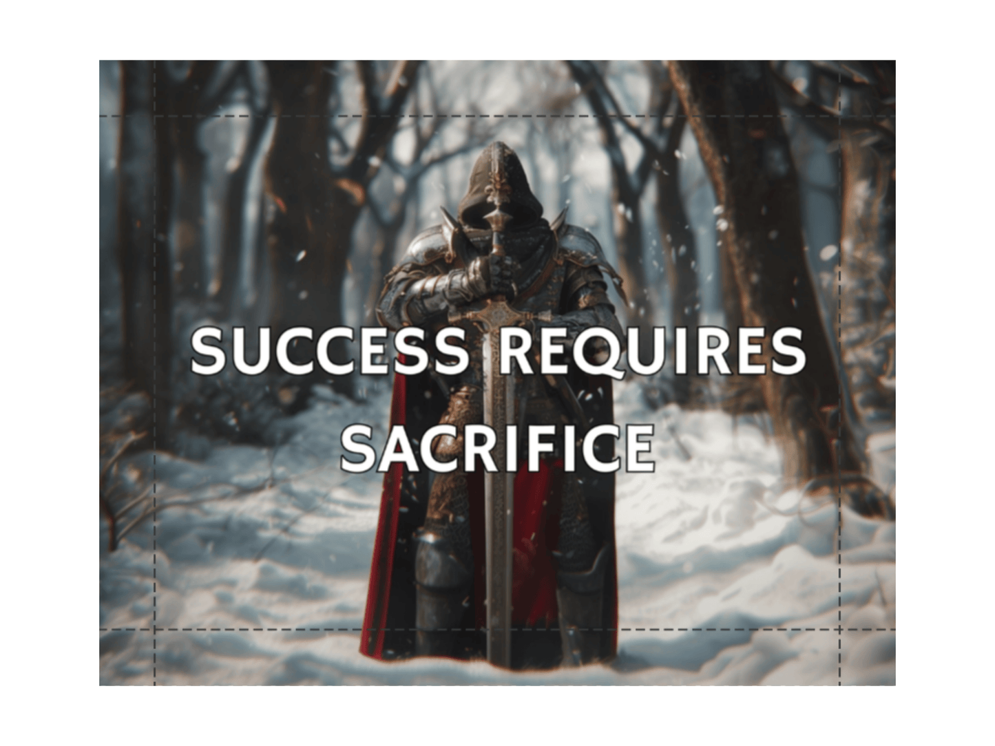 Success Requires Sacrifice First Edition