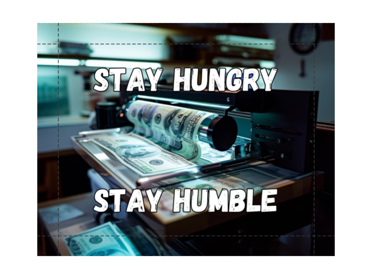 Stay Hungry Stay Humble - Money Printer