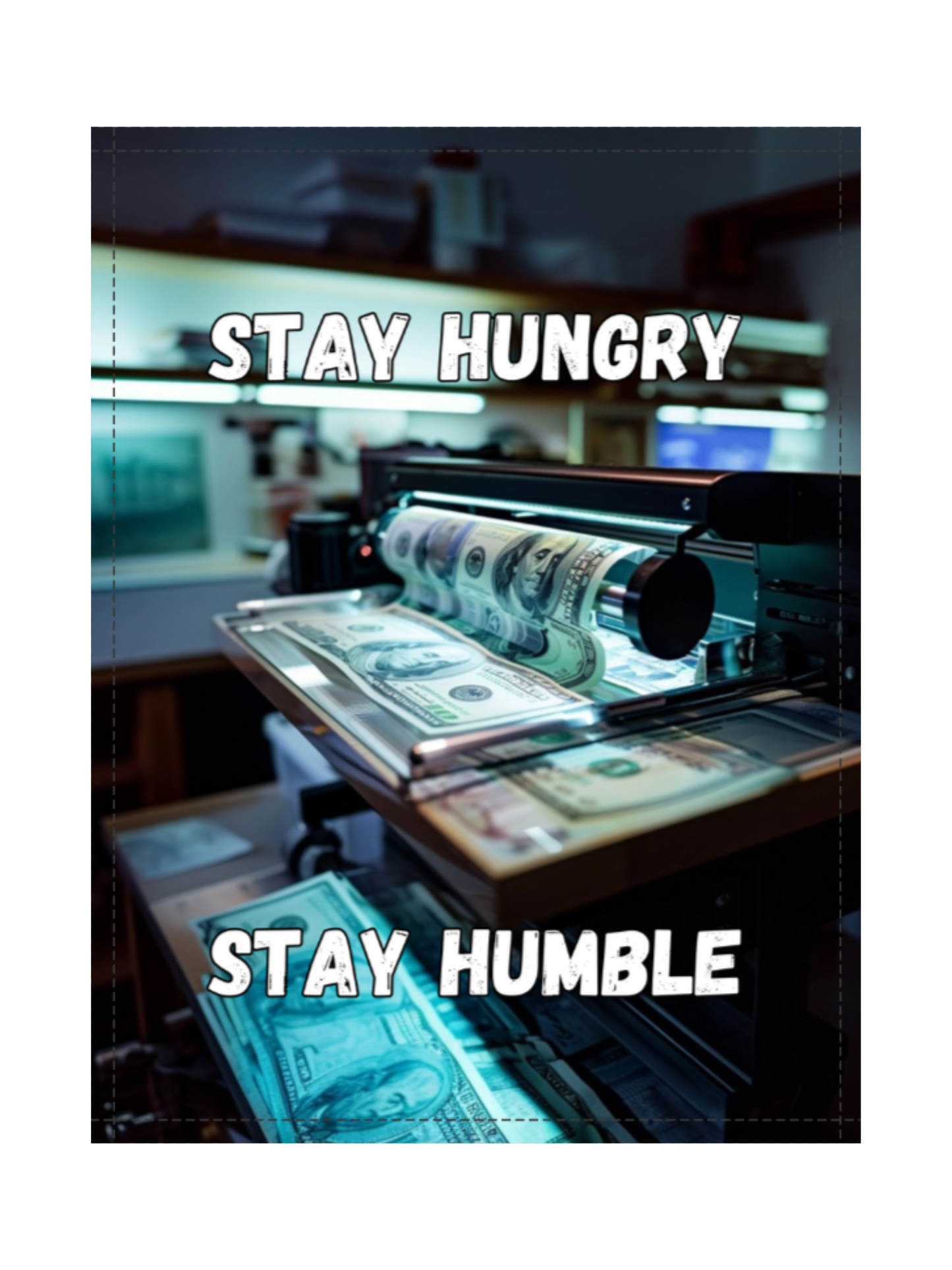 Stay Hungry Stay Humble - Money Printer