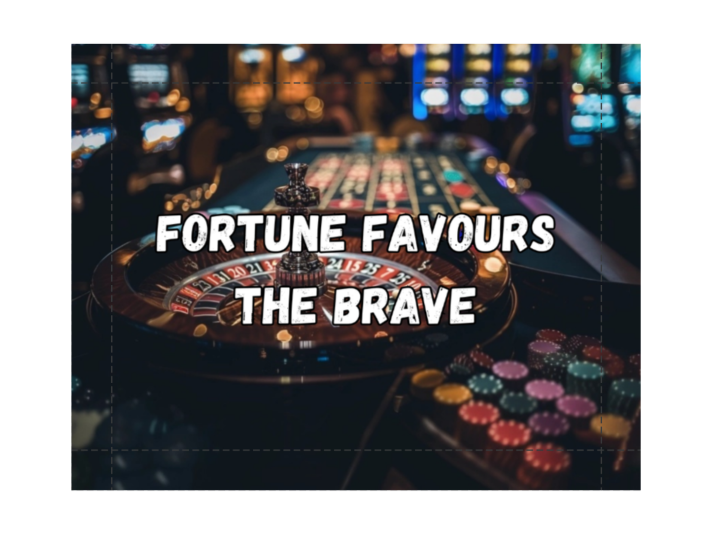 Fortune Favours the Brave