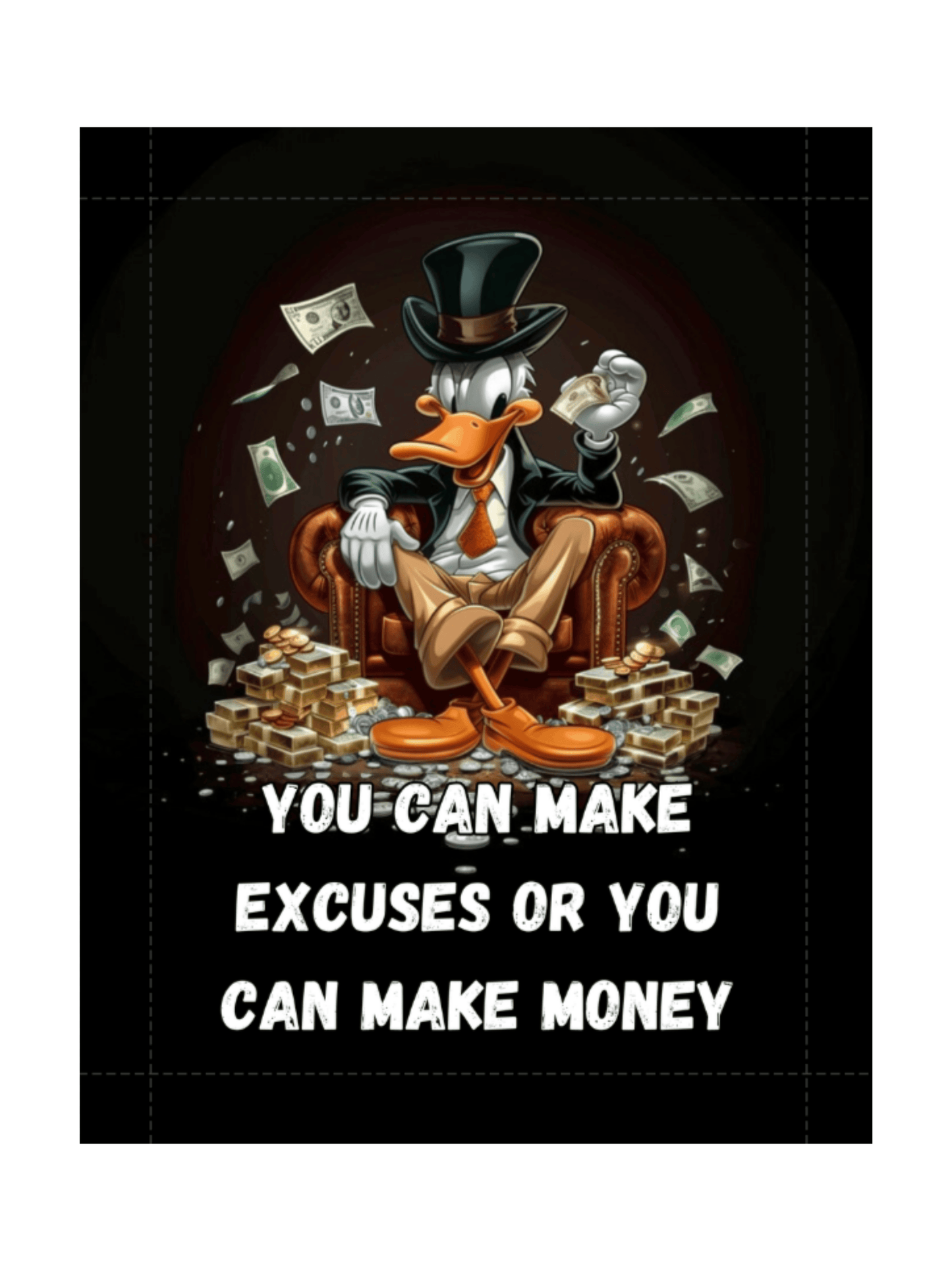 You Can Make Excuses or You Can Make Money